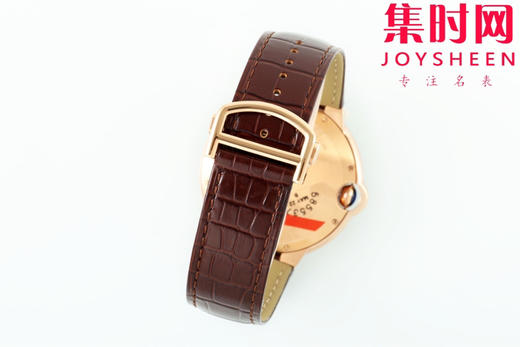 AF卡地亚蓝气球系列 蓝气球42系列男款 大号42mm 罗马面 玫金白盘 男士腕表 商品图8