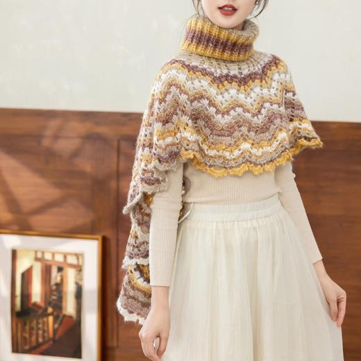 苏苏姐家禾蔓斗篷手工diy钩针自制编织毛线团材料包 商品图1