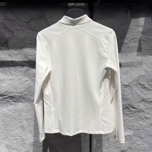 安踏冠军全天候2025冬新半拉链拼接女长袖针织衫162540401 商品图4