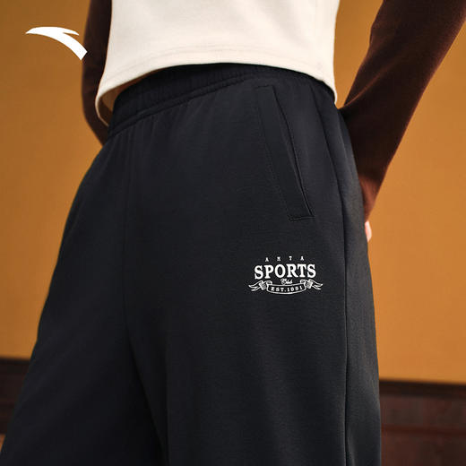 【299任选2件】安踏束脚裤  舞蹈运动长裤女秋冬季冰丝宽松卫裤子162538315N 商品图3