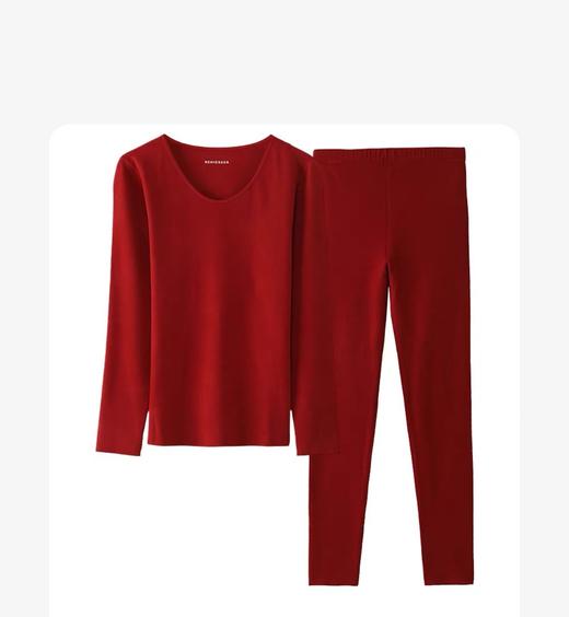 【双面绒随型裁】SCHIESSER德国舒雅双面绒女士保暖衣套装340g最大尺码XXL  60/16472W 商品图2