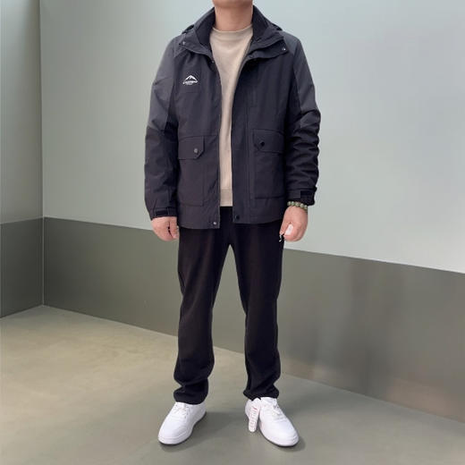 双星名人情侣款冲锋衣534235/534236 商品图3