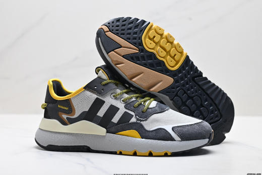 阿迪达斯Adidas Nite Jogger Winterized简约防滑低帮休闲运动跑步鞋EE5569男女鞋 商品图4