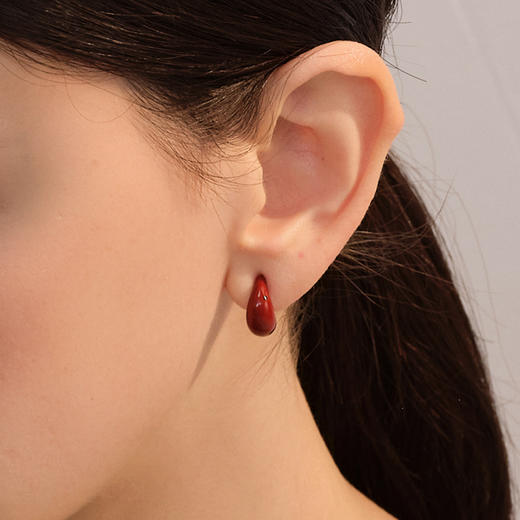 ARSIS｜流光系列 流光云雾月影耳钉 商品图3