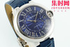 AF卡地亚蓝气球系列 蓝气球40系列男款 新尺寸40mm 罗马面 蓝色盘 男士腕表 商品缩略图2