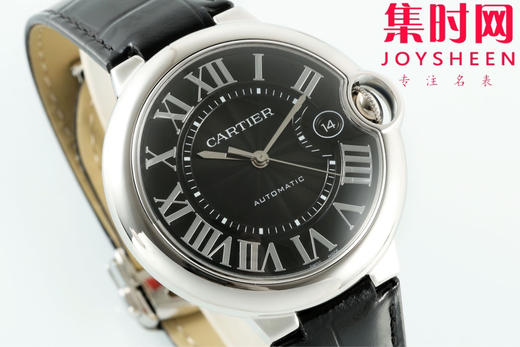 AF卡地亚蓝气球系列 蓝气球42系列男款 新尺寸40mm 罗马面 黑色盘 男士腕表 商品图2