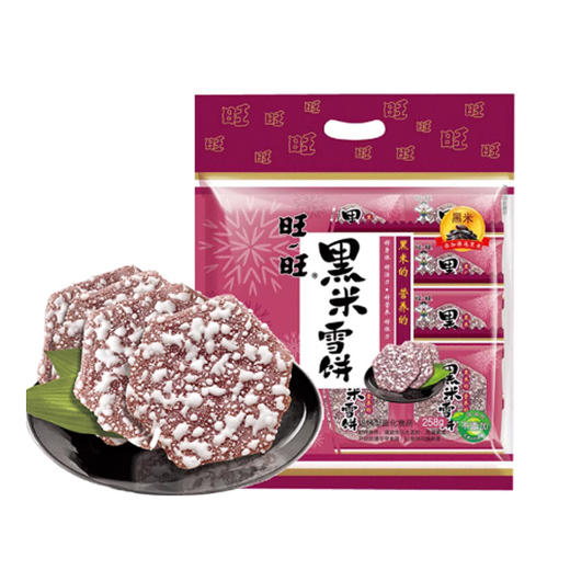 旺旺黑米饼258g（6909995110609） 商品图0