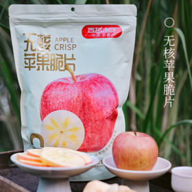 【新疆帮扶】西域小白丨苹果脆片 160g
