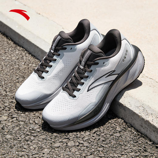 安踏旅步2.5丨PG7缓震耐磨皮面运动鞋男有氧慢跑跑步鞋112545545 商品图2