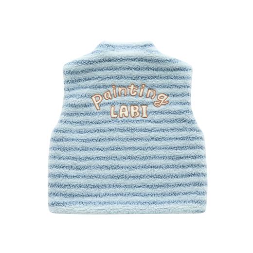 拉比i5童衣类-4自然毛绒马夹LYDC102303 商品图4