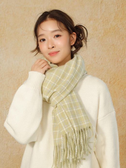 柔软亲肤保暖多色慵懒围巾-纪念日百货门店同款165199273 商品图2