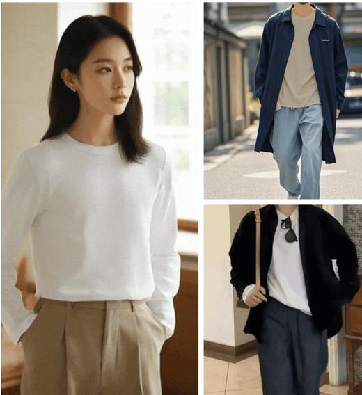 89元起三件！狂野橘子 重磅纯棉短袖/长袖T恤丨男女同款 高克重230g&240g，耐穿有质感（下单备注颜色全称） 商品图2