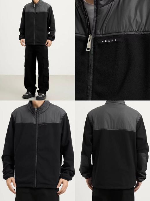 P.R.D 厚款双面摇粒绒立领拉链外套 WT919 商品图1