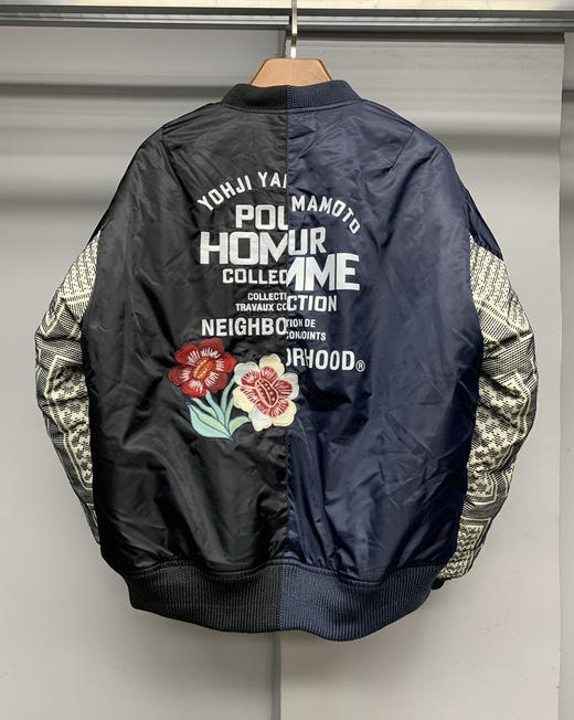 山本耀司联名款棉服飞行员夹克外套 商品图6