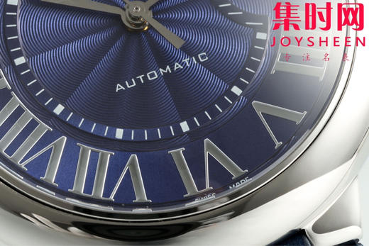 AF卡地亚蓝气球系列 蓝气球40系列男款 新尺寸40mm 罗马面 蓝色盘 男士腕表 商品图4