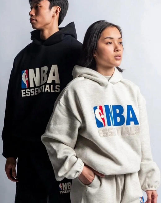 essFOG联名NBA加绒连帽卫衣卫裤套装 商品图0