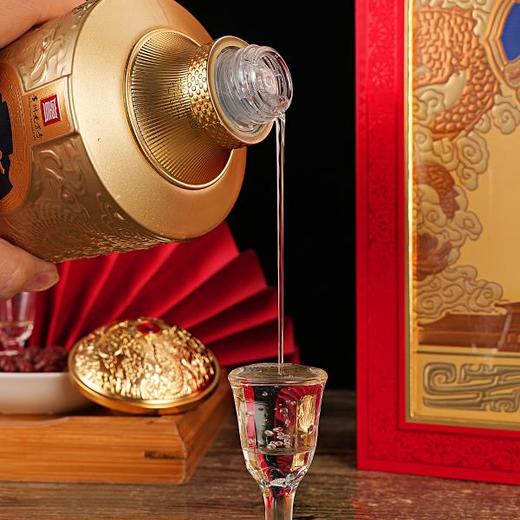 【赠酒杯+100ml体验装】怀庄酒·东方龙 | 53°酱香型白酒，500ml/500ml*4盒，原箱发货，礼盒包装 商品图1