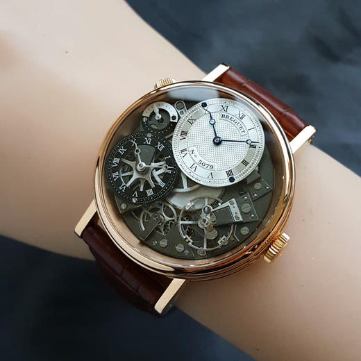【95新】Breguet 宝玑	
7067BR/G1/9W6传世系列40MM（男款）18K玫瑰金011125MC10 商品图7