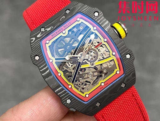 【贵重物品】只适合高端玩家 理查德米勒RM67-02 V3版 震撼登场！男士腕表 德国配色 一体机 摆轮会动 商品图2