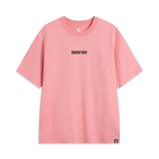 李宁T恤反伍BADFIVE男子休闲宽松短袖文化衫AHSV027 商品图4