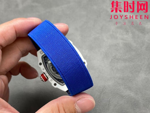 【贵重物品】只适合高端玩家 理查德米勒RM67-02 V3版 震撼登场！男士腕表 白法国配色 一体机 摆轮会动 商品图8