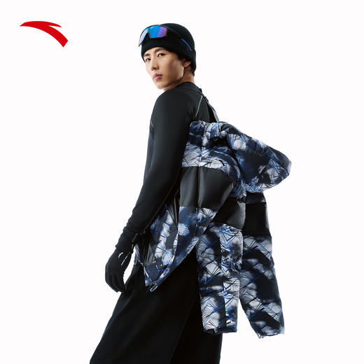 安踏六度芯羽绒服丨短款连帽棉服男士冬季新款保暖外套152547940 商品图1