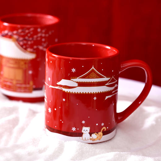 【《雪遇宫廷》 感温杯】热卖中！！北京宫廷文创特邀大师林正茂&裴焕禄联合监制出品 商品图3