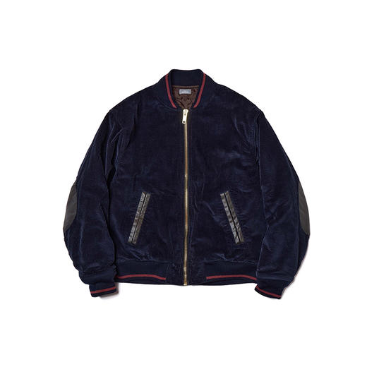 kolor BEACON Blouson 灯芯绒拼接棒球夹克 棉服 商品图4