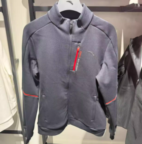 安踏综训系列2025秋冬女款炙热科技加绒针织外套162547704N