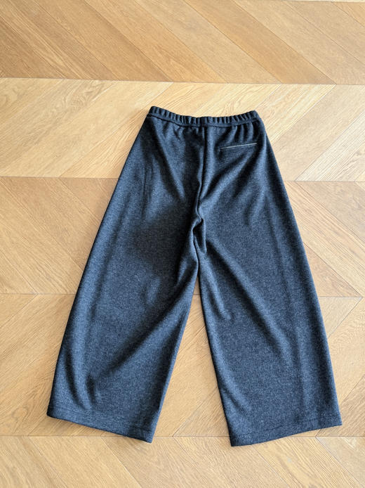 25秋冬--时髦廓形腿型救星！醋酸羊毛九分毛呢裤。自留闭眼入！ 商品图11