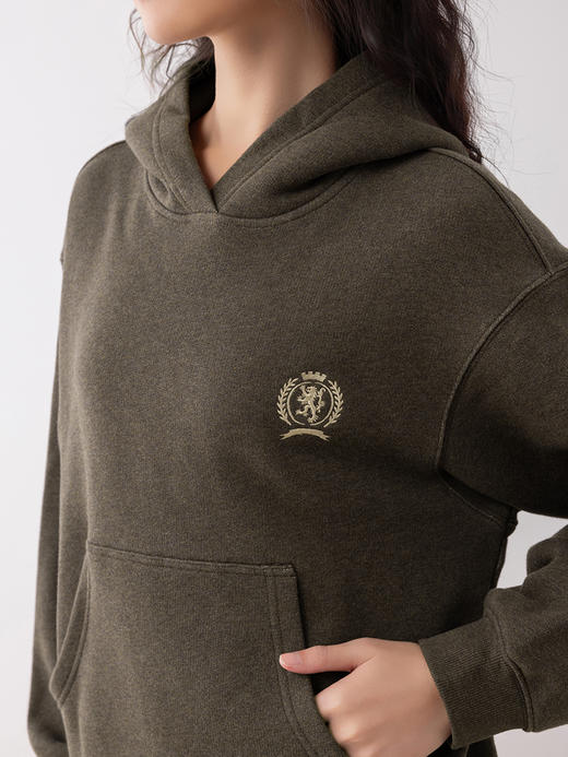 COCO ZONE ”英伦学院“ 100棉设计感连帽卫衣CC2C2283 商品图7