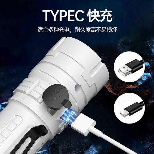 趣游帮 便携强光手电筒（Y001) 商品图4