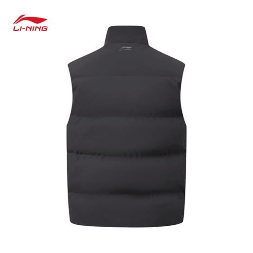 李宁男子防泼水鸭绒羽绒马甲AMRV047 商品图3