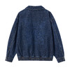 ONIARAI/鬼洗25秋冬新泥棒蓝敦煌藻井绣花宽松牛仔夹克男 N340239 商品缩略图4