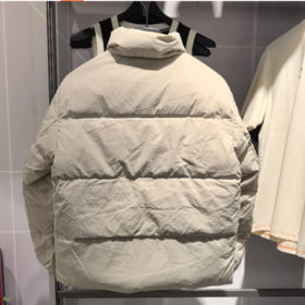 安踏立领羽绒服男2025冬季新款防泼水鸭绒保暖面包外套152548901N