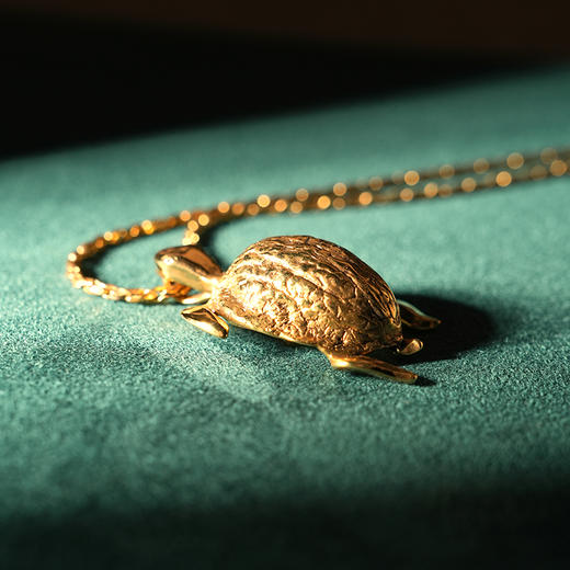 北京仓｜Goossens Paris-COLLIER PEND. TORTUE BALADE-乌龟吊坠 项链［法国设计师］ 商品图5