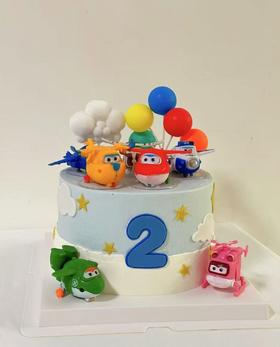 超级飞侠蛋糕（下单备注数字几）