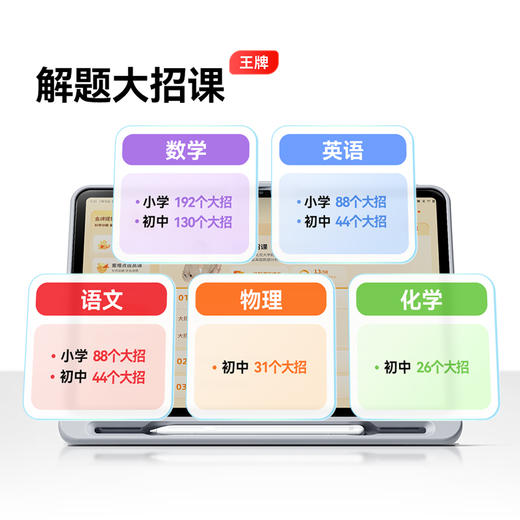 【最后3台】作业帮学习机T30学练机真题试卷教材同步练 自研名师大招课 银河大模型 护眼学练大屏12.7英寸 加赠喵喵机 商品图10