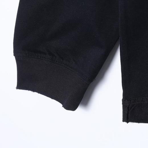 35620SDSA男士秋冬新款痞帅男装韩版简约印花设计圆领长袖T恤宽松百搭 商品图4