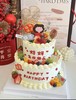 双层-妈妈生日快乐蛋糕 商品缩略图0