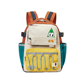 shukiku 儿童双肩包 趣看看 黄卡其色 M