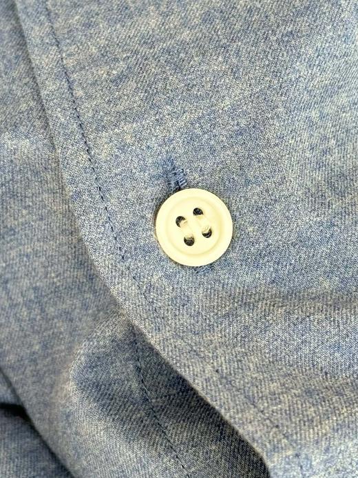 杰*尼*亚男装 新品Trofeo™棉质斜纹针纹男士衬衫 商品图11