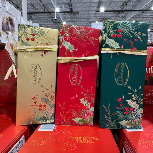 Deavas圣诞🎄甜蜜精致的比利时巧克力礼盒，美国🇺🇸直邮特价240元🉐甄选优质可可原料，融合柔滑的水果奶油夹心，每一颗都是丝滑与香浓的完美邂逅。 商品图1