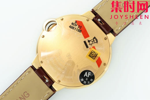 AF卡地亚蓝气球系列 蓝气球40系列男款 新尺寸40mm 罗马面 黄金白盘 男士腕表 商品图5