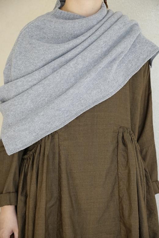 AODRESS 羊毛蓬蓬娃娃衫裙(neck cut side gather dress) 商品图7