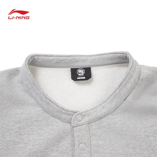 李宁反伍BADFIVE男子立体裁剪宽松套头卫衣AWDV865 商品图5
