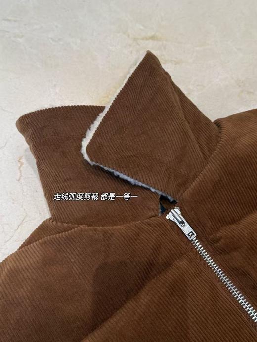 现货秒发~复古灯芯绒羽绒服 商品图2