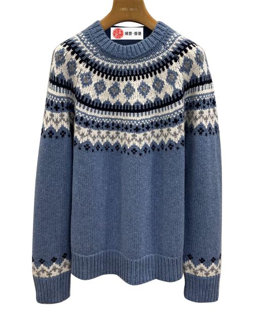 女款费尔岛羊毛针织毛衣la017 商品图0