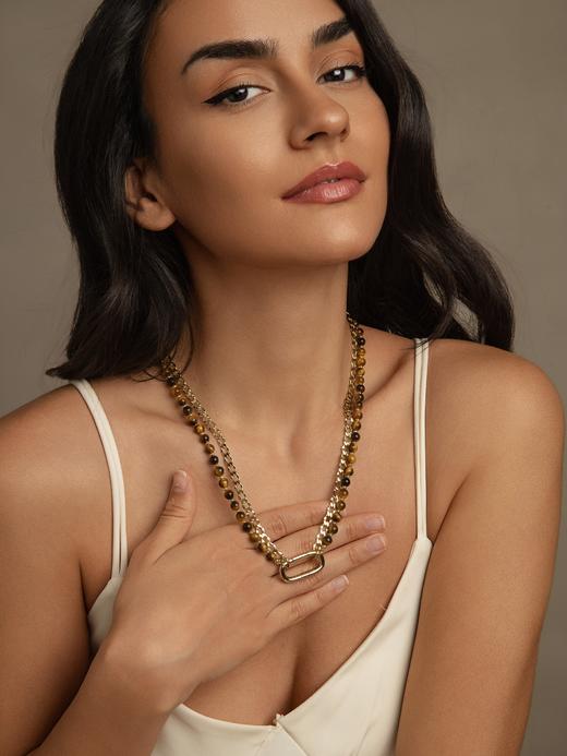 SOL DE VERANO 格兰纳达虎眼石项链 商品图5