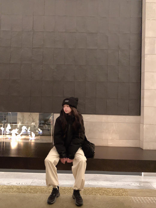 金蘑菇菇 雪裤系列•加绒工装裤 / 户外双层绒里也不会显胖 商品图8